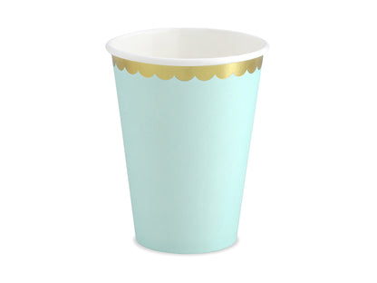 Pahare mentă, 220 ml (1 set. / 6 buc.)