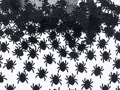 Paianjeni de confetti, negri, 1,2 x 1,2 cm, 15g