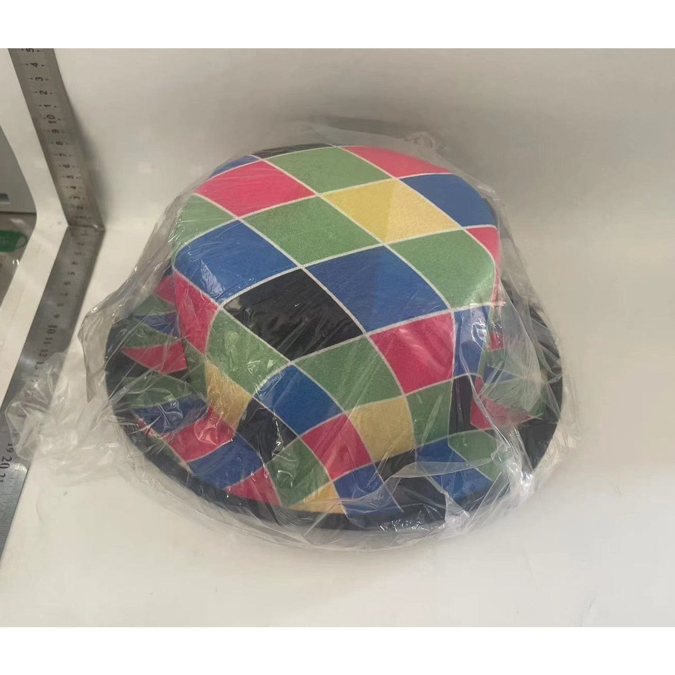 Palarie Decorativa, Klevo, Pentru Petreceri, Model Carouri, Multicolor