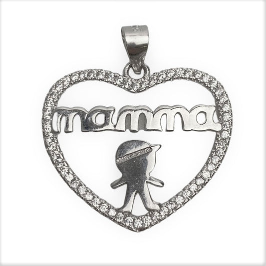 Pandantiv Argint 925 Mamma, 2.44 g
