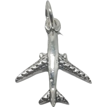 Pandantiv din Argint 925, Avion Pasageri, 1.48 g