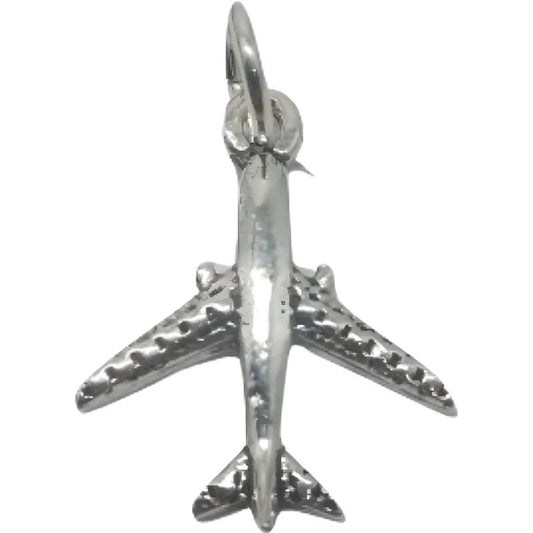 Pandantiv din Argint 925, Avion Pasageri, 1.48 g