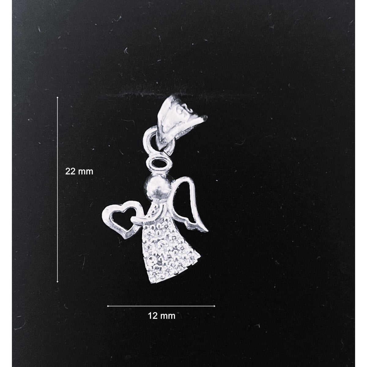 Pandantiv din Argint 925 Jolie Silver, Model Inger Rodiat, 22 x 12 mm, 1.6 g