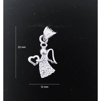 Pandantiv din Argint 925 Jolie Silver, Model Inger Rodiat, 22 x 12 mm, 1.6 g