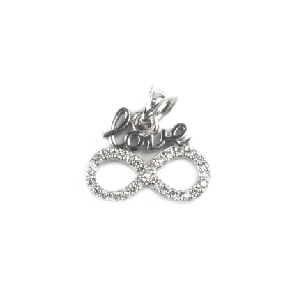 Pandantiv Infinit Love, Argint 925, 1.5 x 1.5 cm, 1.13 g