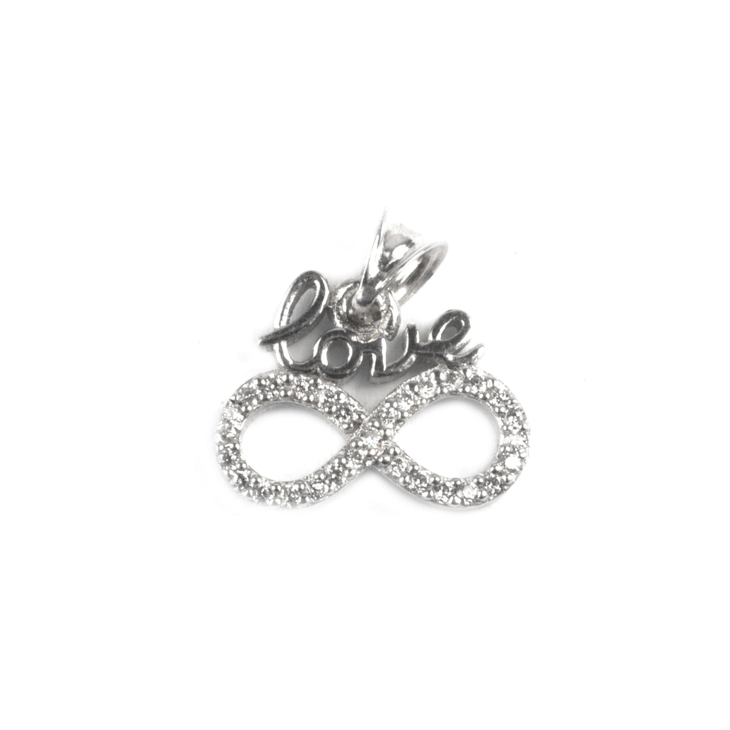 Pandantiv Infinit Love, Argint 925, 1.5 x 1.5 cm, 1.13 g