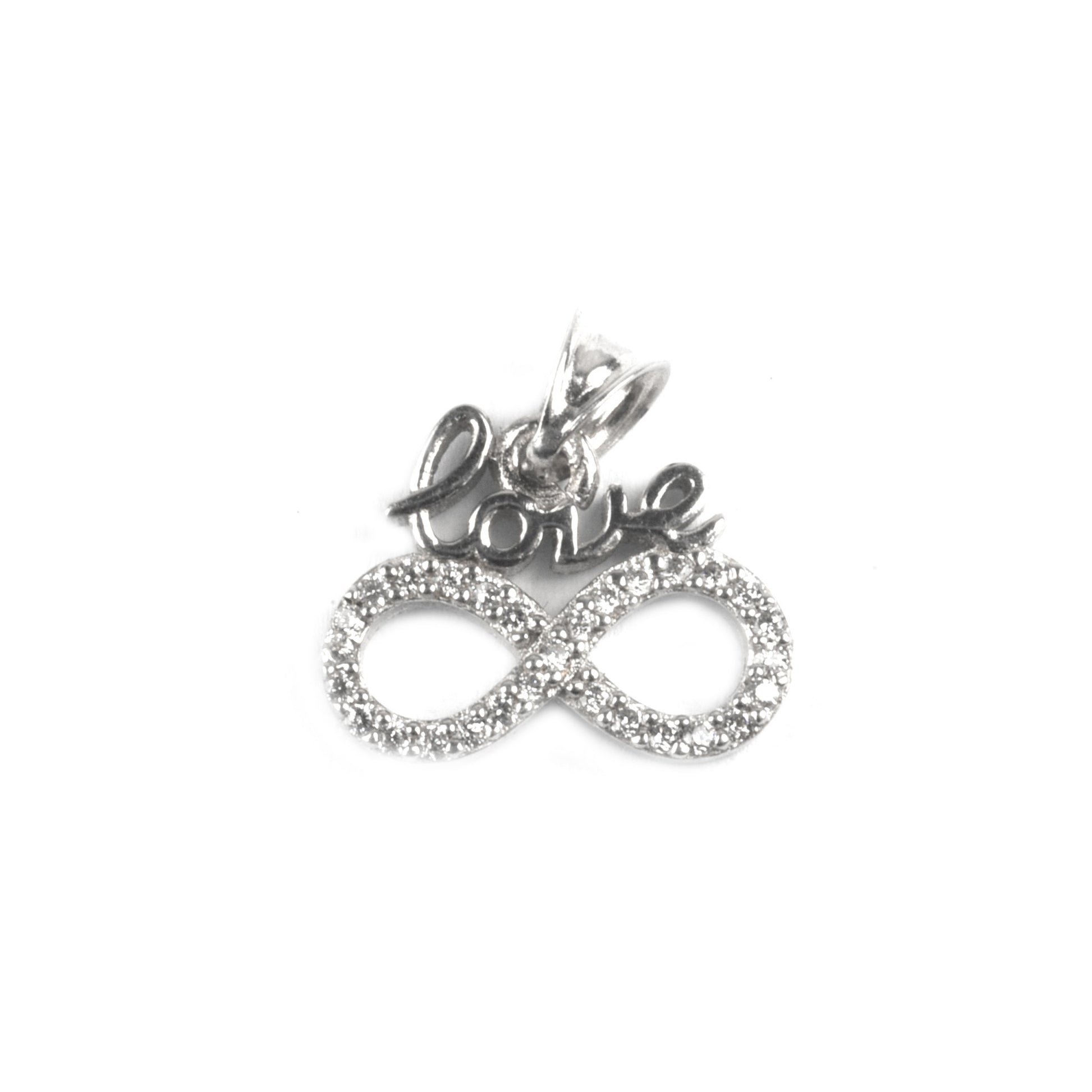 Pandantiv Infinit Love, Argint 925, 1.5 x 1.5 cm, 1.13 g