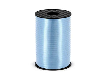 Panglică de plastic, albastră, 5mm/225m