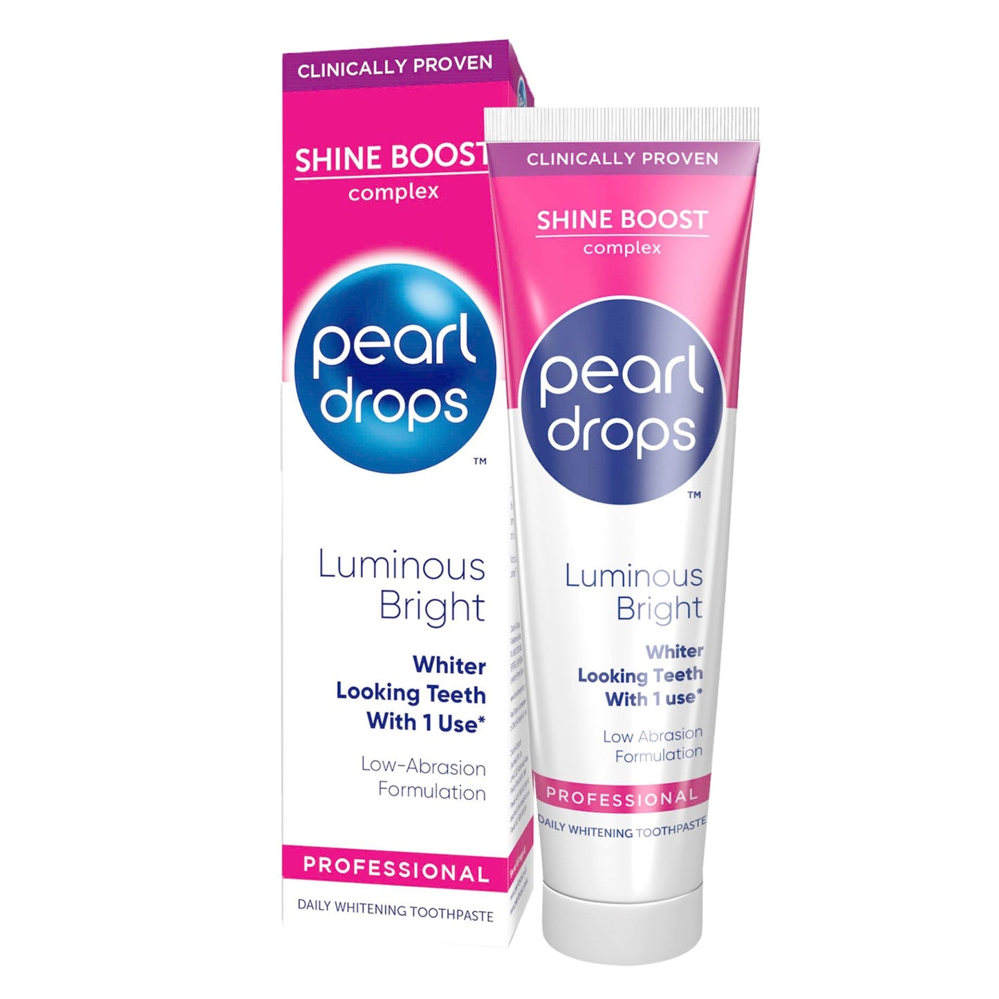 Pastă de dinți PEARL DROPS LUMINOUS BRIGHT  75ml