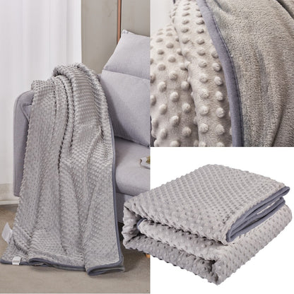 Patura Cu Incalzire Electrica, Klevo, 100 W, 160x130 cm, 3 Trepte De Incalzire, Flanel, Gri