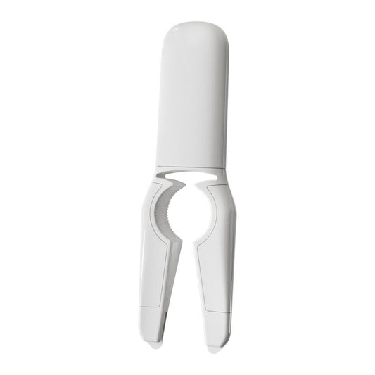 Desfacator de sticle 5in1, Klevo, Razatoare, Curatator de Legume-Fructe, Deschizator de Conserve si Doze, 17.5x5x3cm, Alb