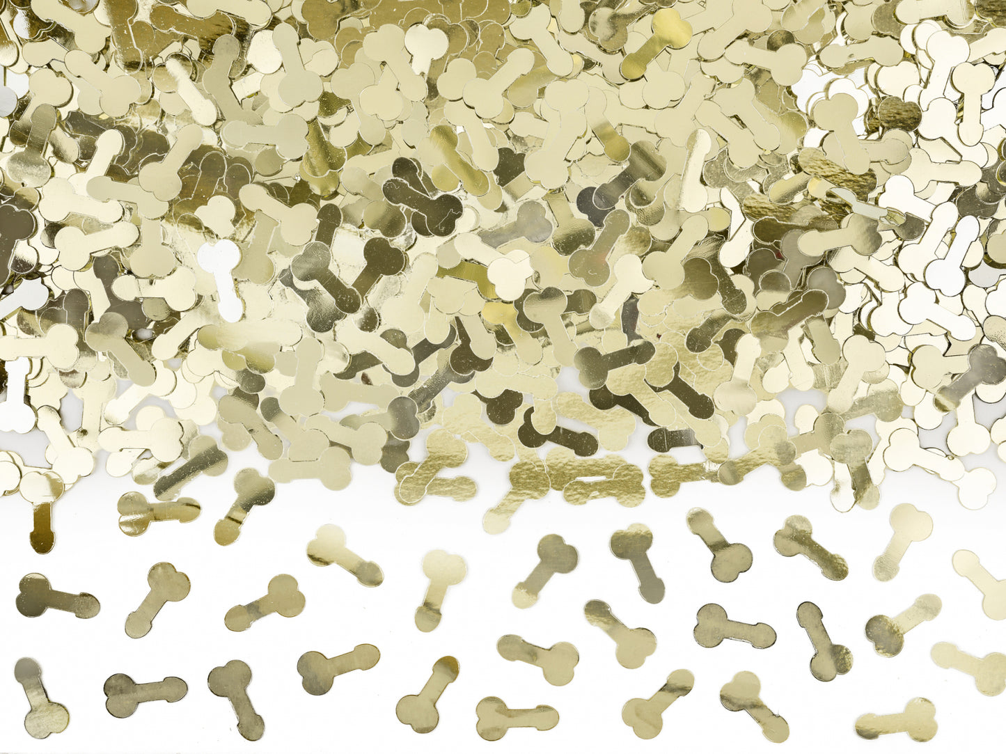 Penisuri de confetti, aurii, 30g