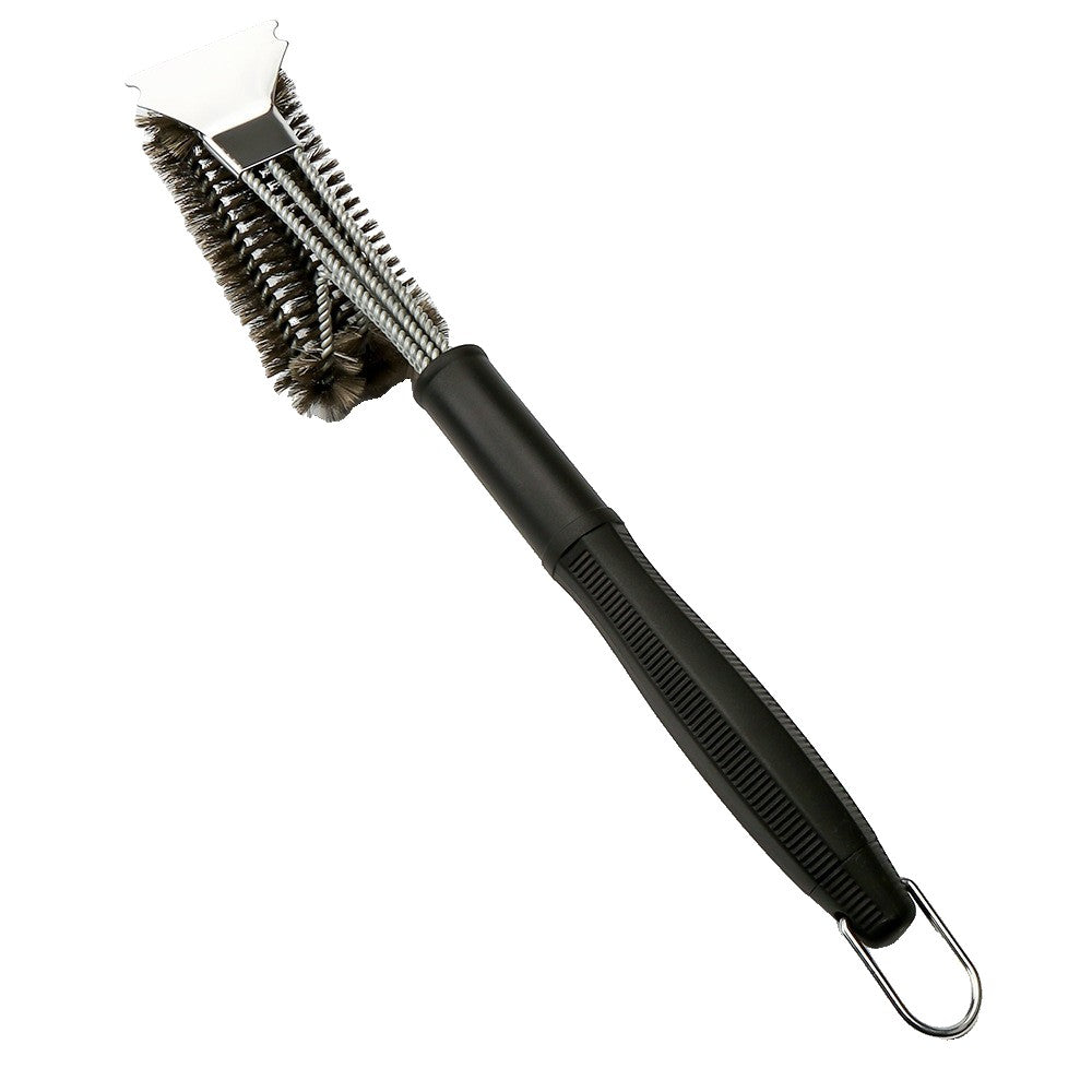 Perie de Sarma pentru Gratar, Klevo, Maner 45 cm, din Otel inoxidabil, 45X7X10,  Negru