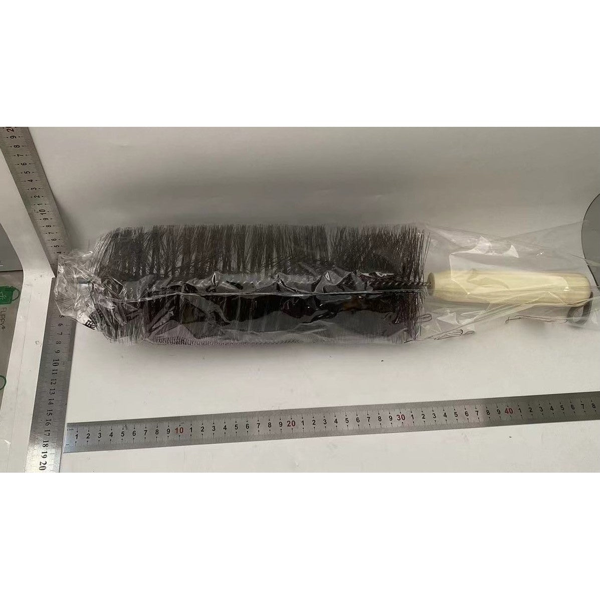Perie Multifunctionala 2in1, Klevo, de Curatare a Prafului, 38 x 11 cm, Perie si Burete, Crem