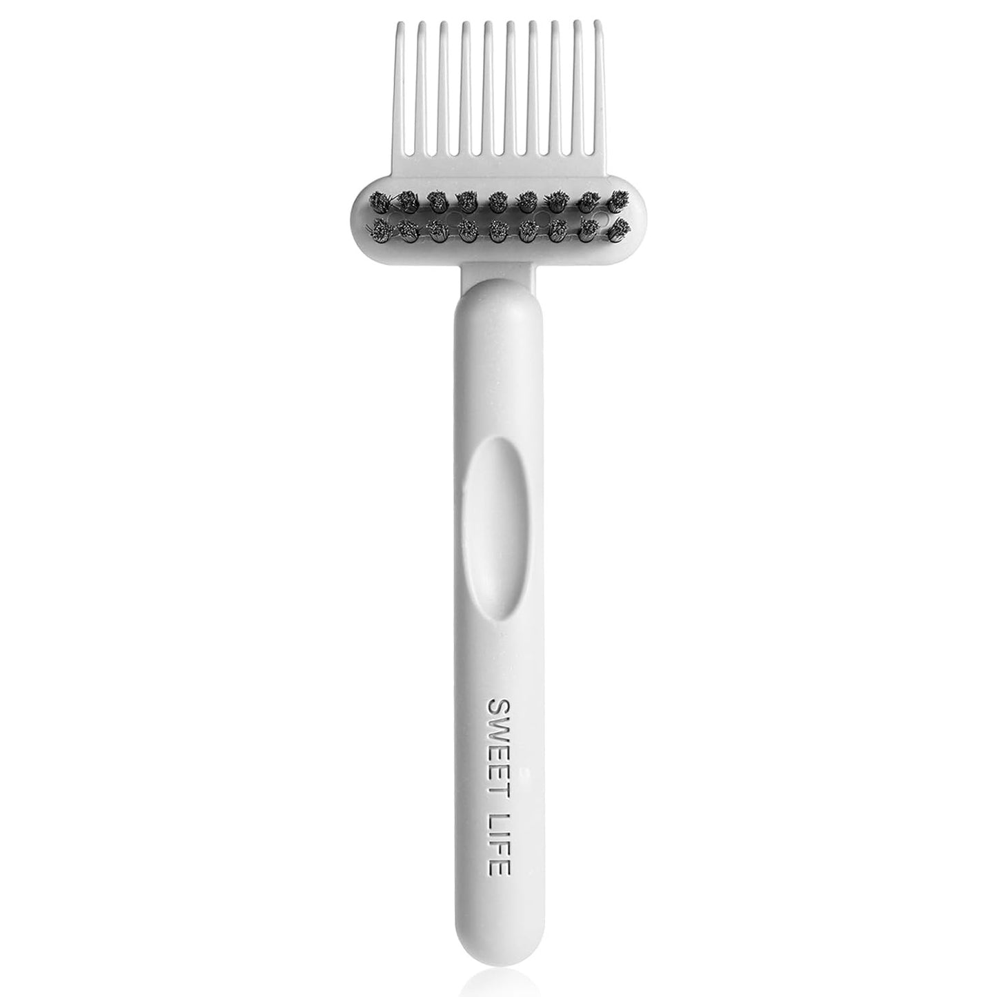 Perie pentru Curatarea Parului, Klevo, din Plastic, 16 x 5 cm, Alb