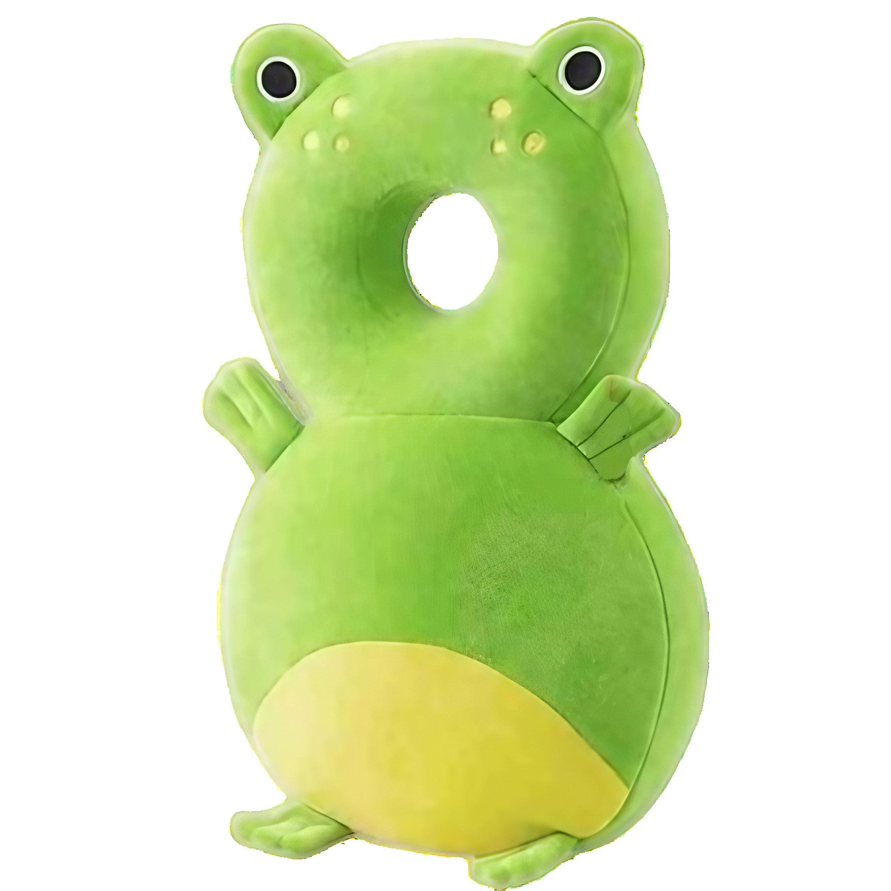 Perna tip Rucsac pentru Protectia Capului, Klevo, Tetiera tip Broscuta, pentru Bebelusi, 33x6x19 cm, 180 g, Verde
