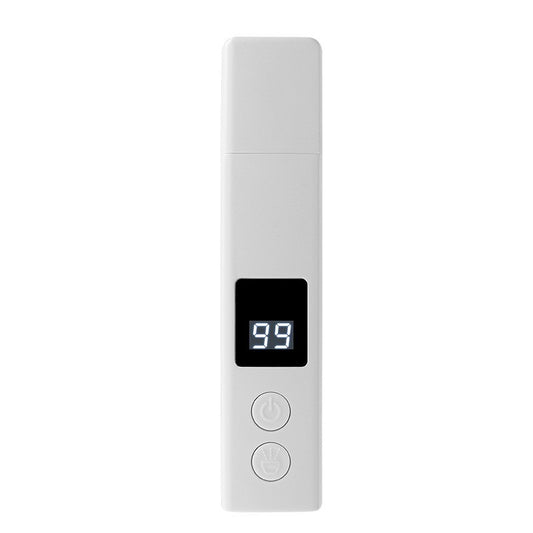 Pila Electrica pentru Animalute de Companie, Klevo, Incarcare USB, Laser pentru Joaca, Capac Impotriva Prafului, Display Electronic, 15 x 3 cm, Mai Multe Viteze, Alb