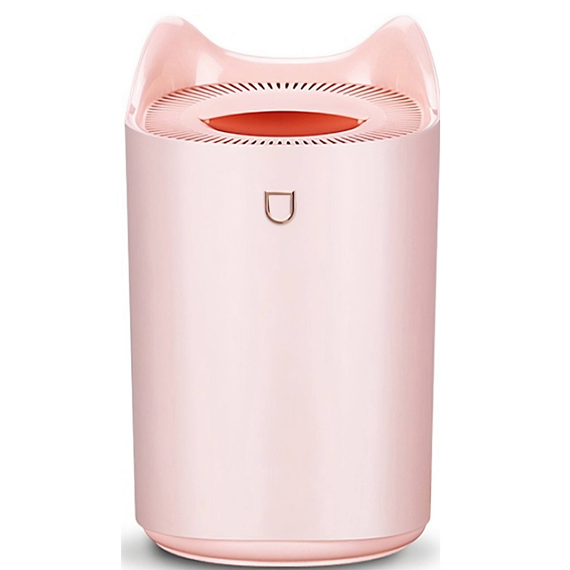 Umidificator cu duza dubla, Klevo, de capacitate mare 3L, roz