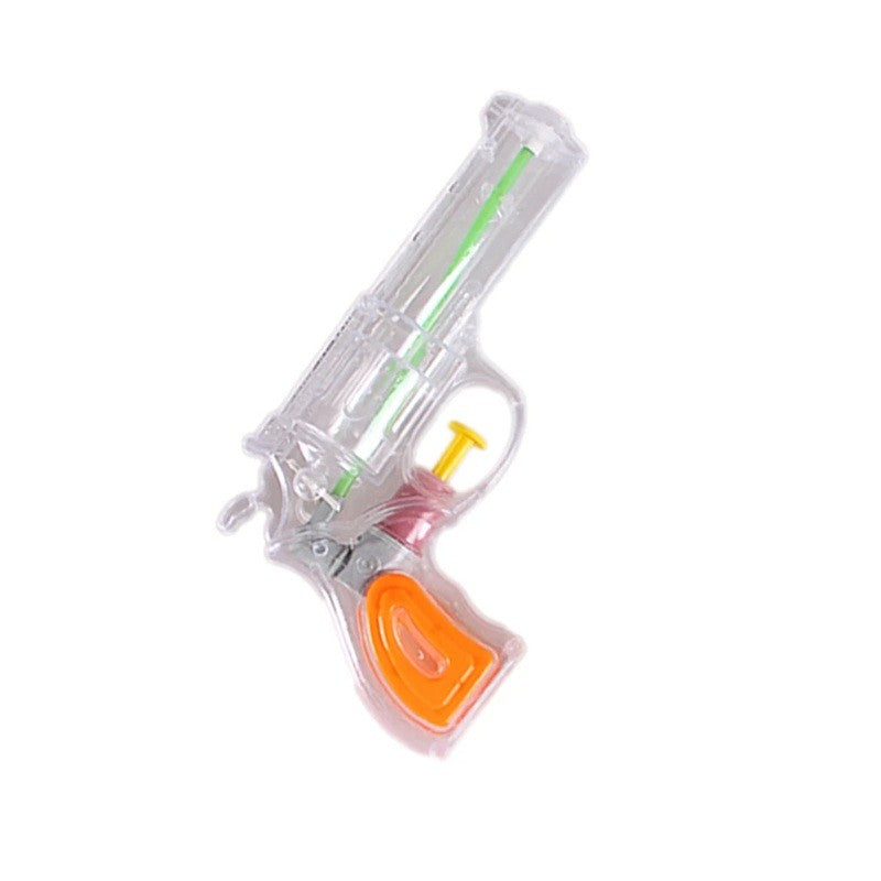 Pistol cu Apa, Klevo, pentru Copii, din Plastic, 16 x 5 x 2 cm, Transparent/Portocaliu