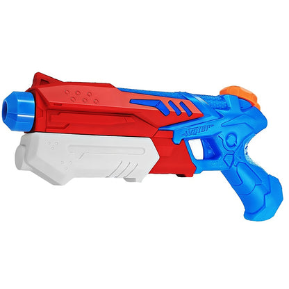 Pistol cu Apa pentru Copii, Rezervor, Pentru Piscina/Plaja, Klevo, 6ani+,  Albastru deschis/Rosu, 300ML