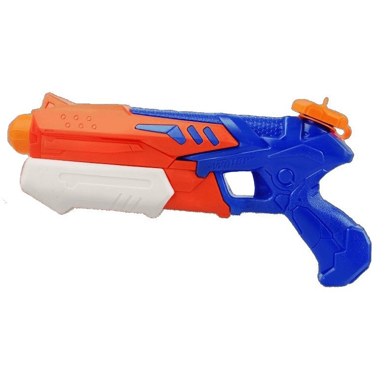 Pistol cu Apa pentru Copii, Rezervor, Pentru Piscina/Plaja, Klevo, 6ani+,  Bleumarin/Rosu, 300ML