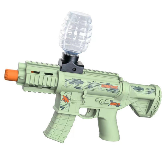 Mitraliera de jucarie electrica Klevo cu bile de hidrogen de gel, gun bluster, tragere in rafala, varsta peste 6 ani, ochelari de protectie, 5000 de