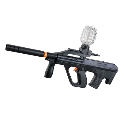 Mitraliera de jucarie electrica Klevo cu bile de hidrogen de gel, gun bluster, tragere in rafala, varsta peste 6 ani, ochelari de protectie, 5000 de