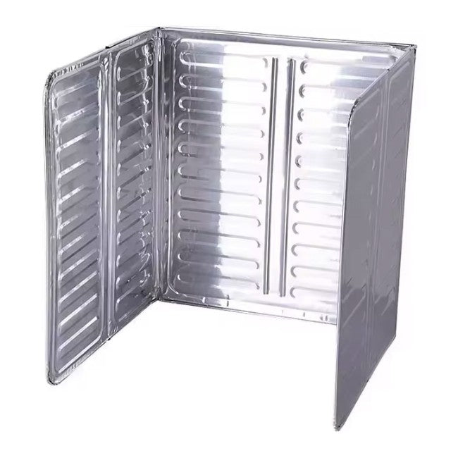 Placa de Protectie pentru Aragaz, Klevo, din Aluminiu, Placa de Protectie Anti Stropi, Pliabila, Usor de Curatat, 32.5 x 84 cm, Gri