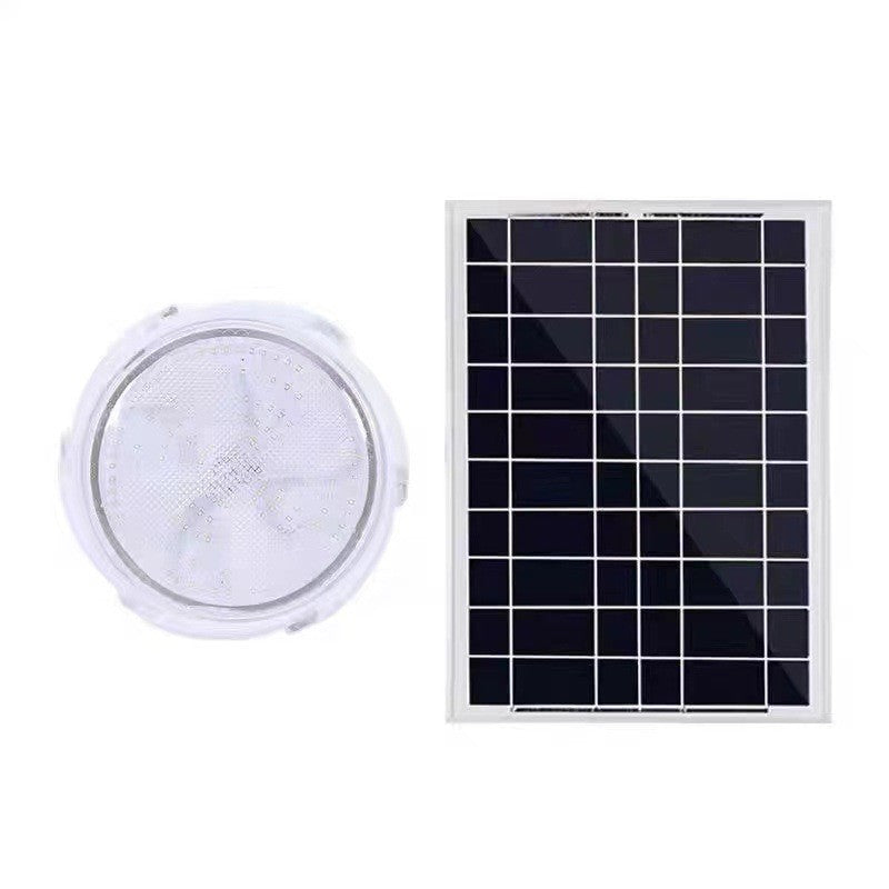 Plafoniera solara Klevo, 30W, diametru 145MM, cu telecomanda, lungime prelungitor 4.6 m,  alb rece