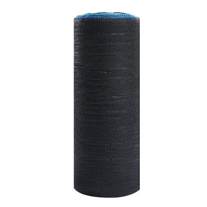 Plasa de umbrire neagra, latime 2 m, lungime 20 m, Klevo, protectie UV, Grad de umbrire 50-55%