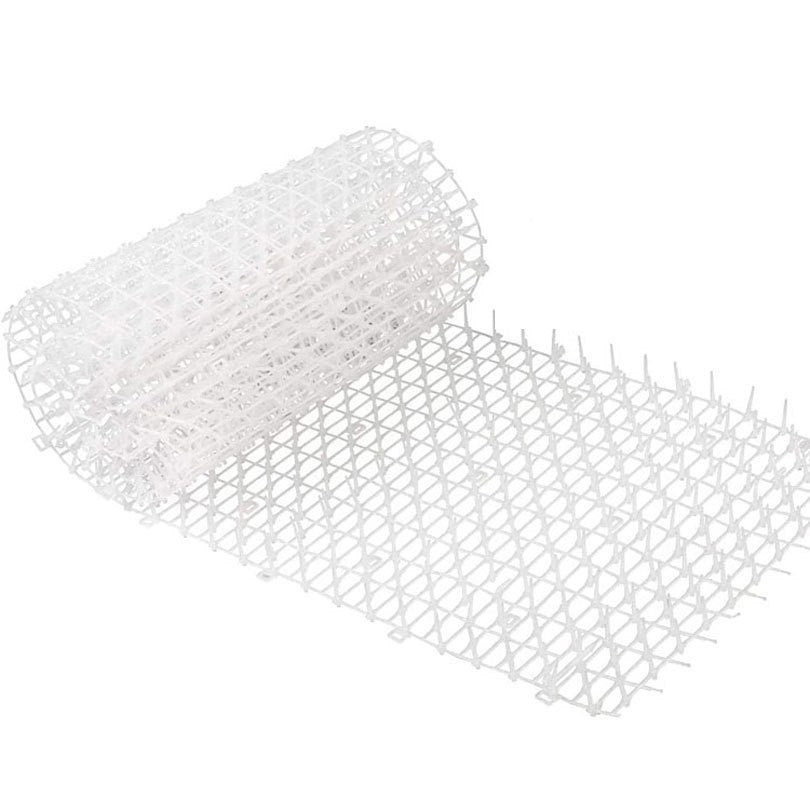 Plasa Protectoare pentru Gradina, Klevo, Plasa Contra Animalelor de Companie, Plasa cu Tepi Anti Animale, 200 x 30 cm, Alb
