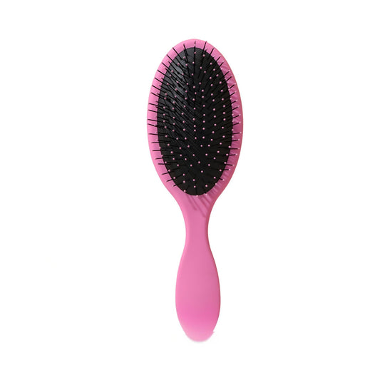 Pieptene cu Perna de Aer pentru Par, Klevo, Plastic ABS+Nylon, 22x7 cm, Roz