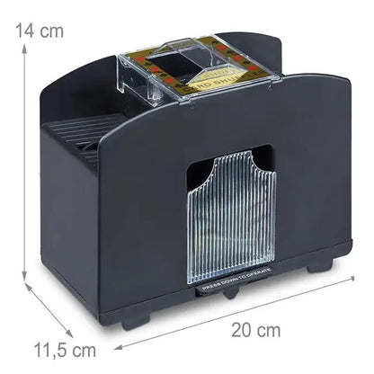 Dispozitiv pentru amestecat carti de joc Klevo, automat, 20.5x10x8.5cm