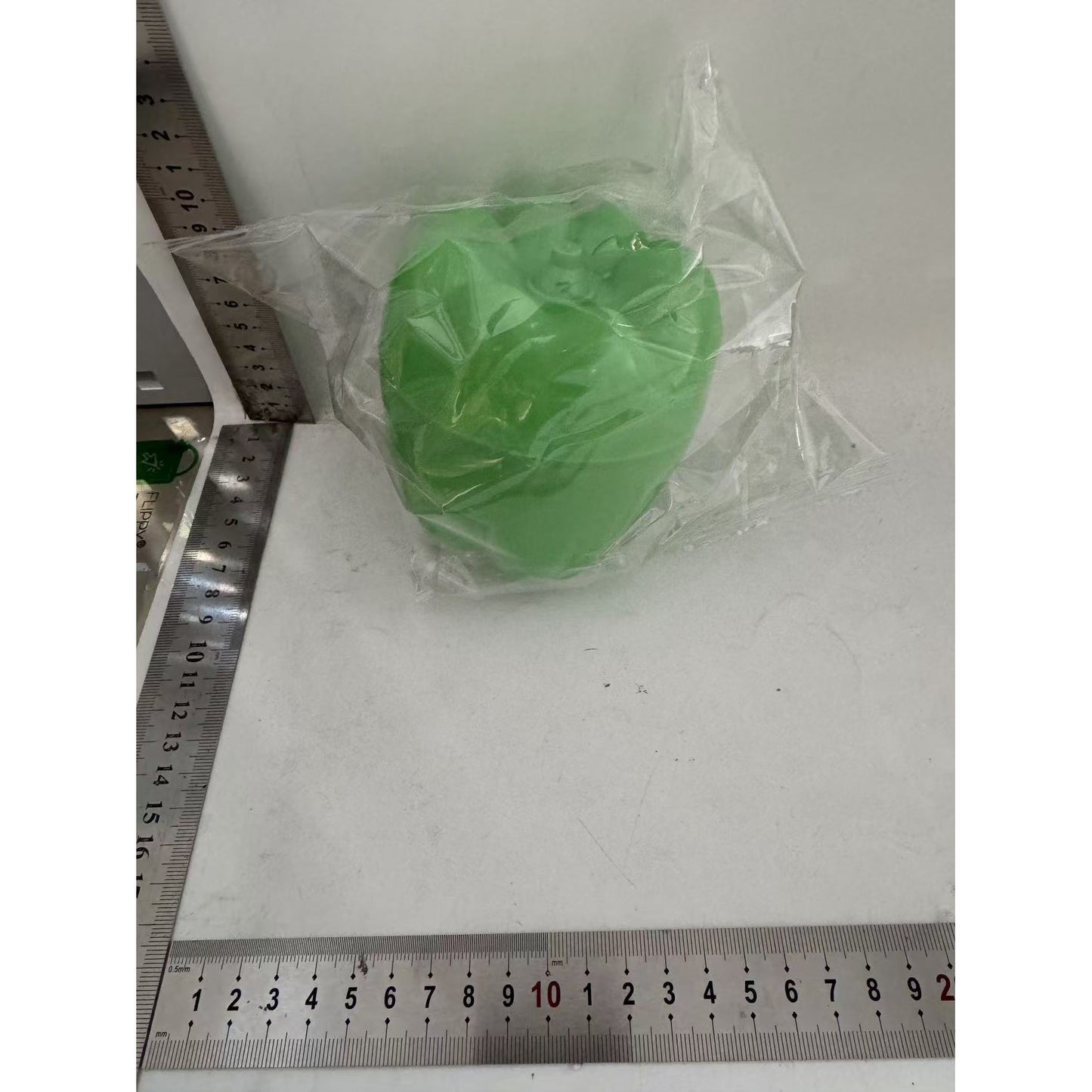 Cutie Alimentara, Klevo, Model Ardei, din Plastic, 9.8 x 9.8 x 10.7 cm, 350 ml, Verde