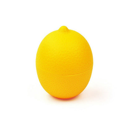 Cutie de depozitare si pastrare a alimentelor, Plastic, Klevo, Model Lamaie, 8x8x11 cm, Galbena