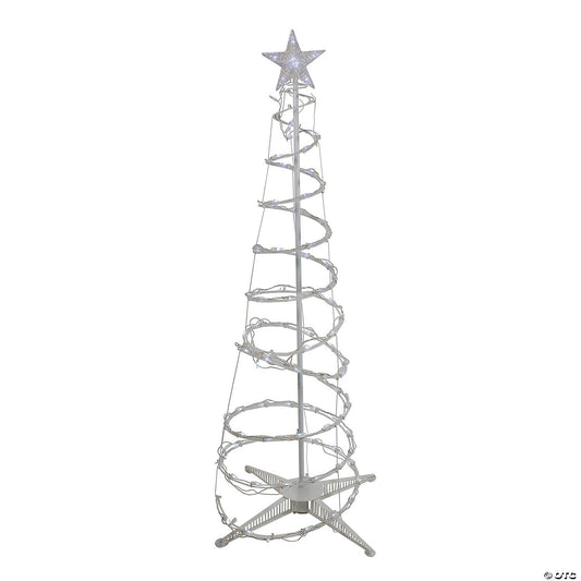 Pom spiralat cu leduri, Klevo, 135 Led, 1.8 M