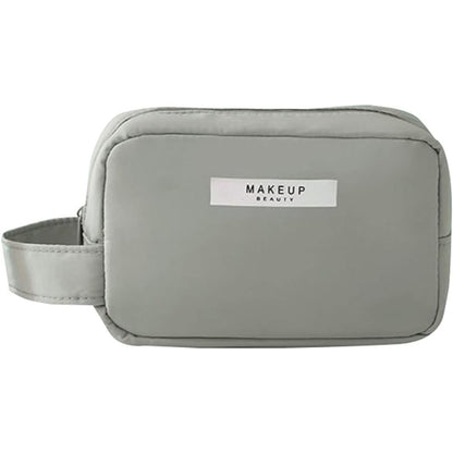 Portfard, Klevo, cu Maner, Material Impermeabil, pentru Cosmetice, 16 x 11 x 7 cm, Verde
