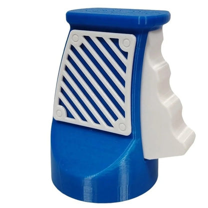 Desfacator Doze, Klevo, din ABS, 10.7 x 8 cm, Manual, Albastru Inchis/Alb