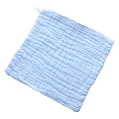 Prosop Absorbant, Klevo, din Bumbac, 6 Straturi, 30 x 30 cm, Albastru