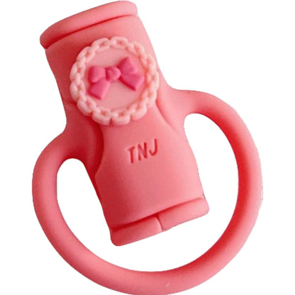 Protectie cablu USB Klevo, din silicon, model 5, multicolor