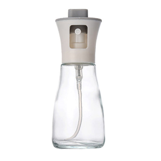 Pulverizator pentru Ulei, Klevo, Pulverizator din Sticla pentru Otet sau Alte Lichide, Simplu Reincarcabil, Multifunctionale, 17.3 x 5.6 cm, Capacitatea 170 ml, Alb