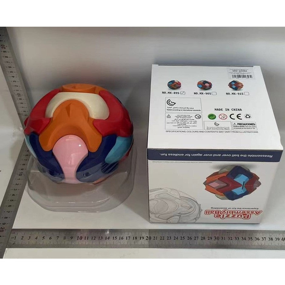 Pusculita Sub Forma de Minge, Klevo, de Construit, se Asambleaza/Dezasambleaza, din Plastic, 16.5x16.5x16.5, Multicolor