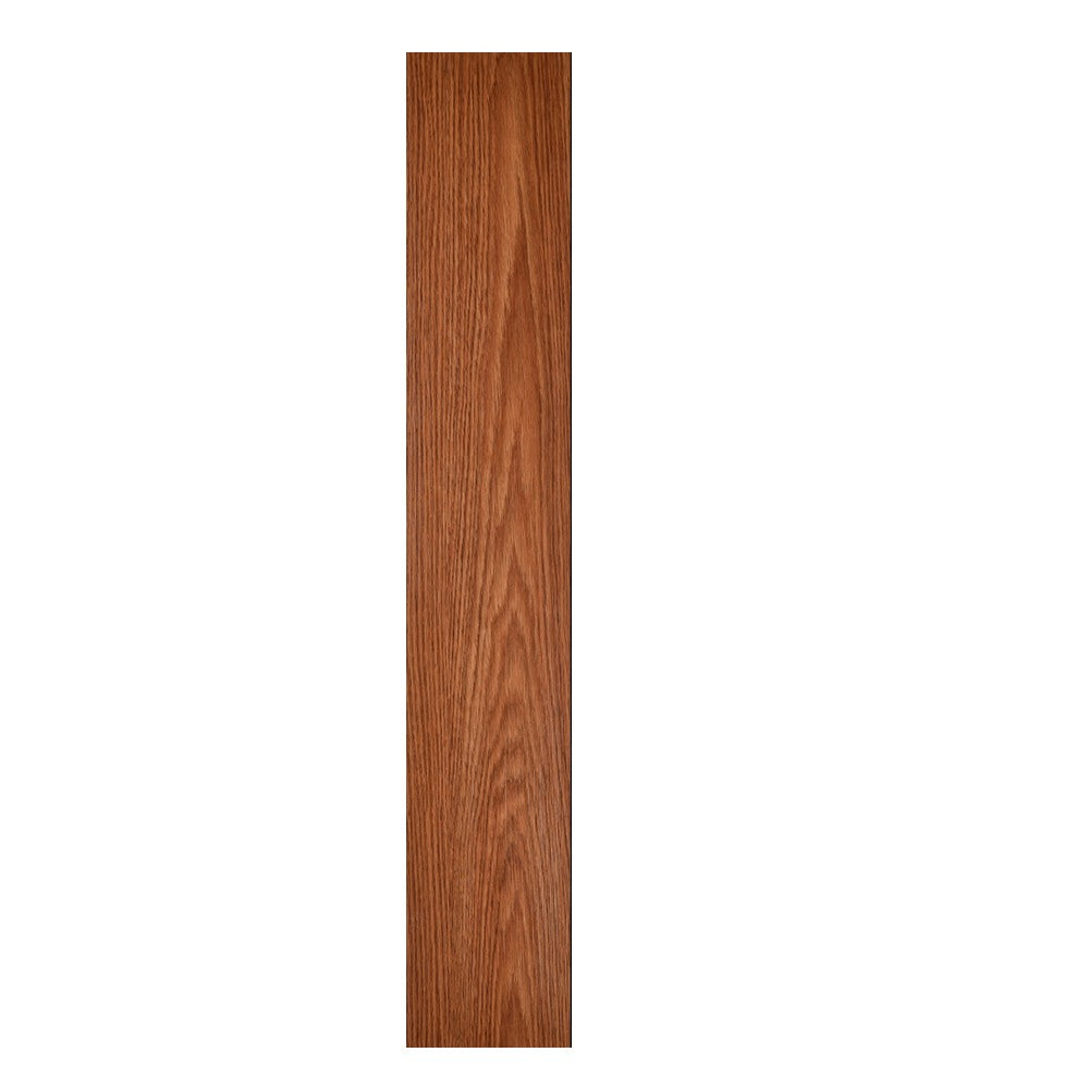 Set 36 Placi Autoadezive pentru Pardoseala, Klevo, din PVC, Impermeabil, Ignifug, Usor de Curatat, Dimensiune Placa 91.44 x 15.24 cm, Grosime 1.5 mm, Acoperire 5 m2, Model 7, Caramiziu