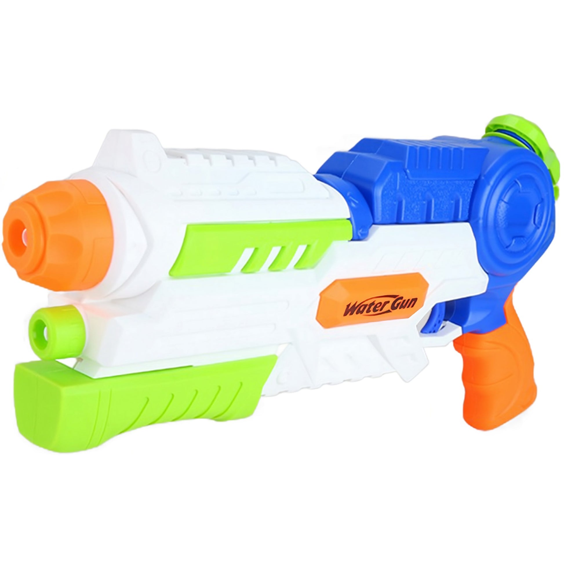 Pistol cu Apa pentru Copii, Rezervor, Pentru Piscina/Plaja, Klevo, 6ani+, Albastru/Multicolor, 1000ML