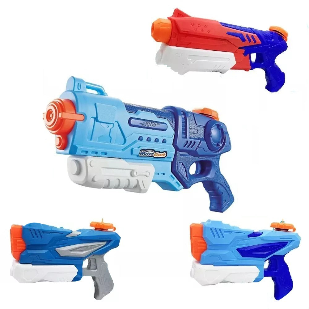 Set 4x Pistol cu Apa pentru Copii, Klevo, 6ani+, Multicolor, 1x 900 ML +  3x 300 ML