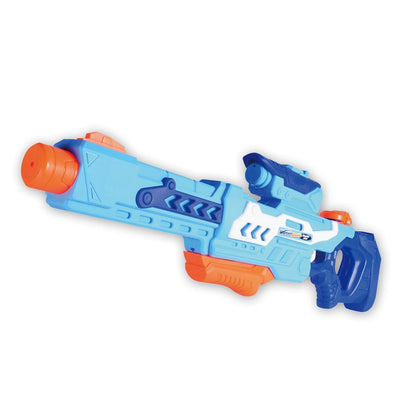 Pistol cu Apa pentru Copii, Rezervor, Pentru Piscina/Plaja, Klevo, 6ani+,  Albastru, 1200ML