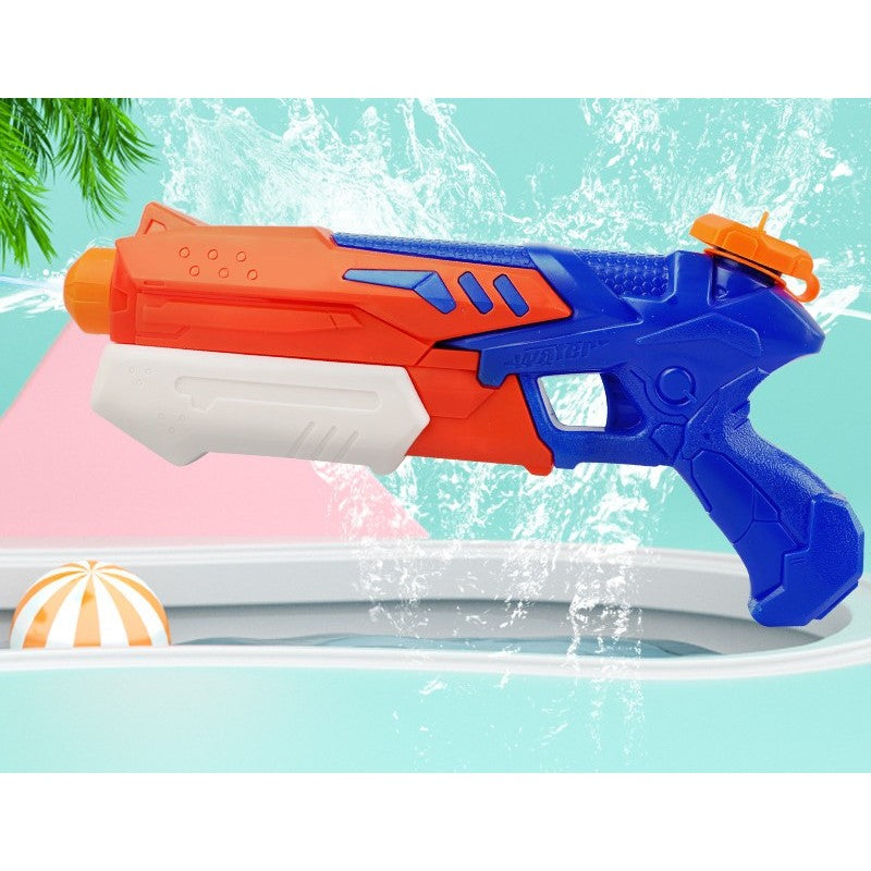 Pistol cu Apa pentru Copii, Rezervor, Pentru Piscina/Plaja, Klevo, 6ani+,  Bleumarin/Rosu, 300ML