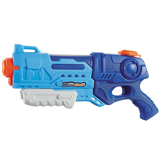 Pistol cu Apa pentru Copii, Rezervor, Pentru Piscina/Plaja, Klevo, 6ani+, Albastru, 900ML