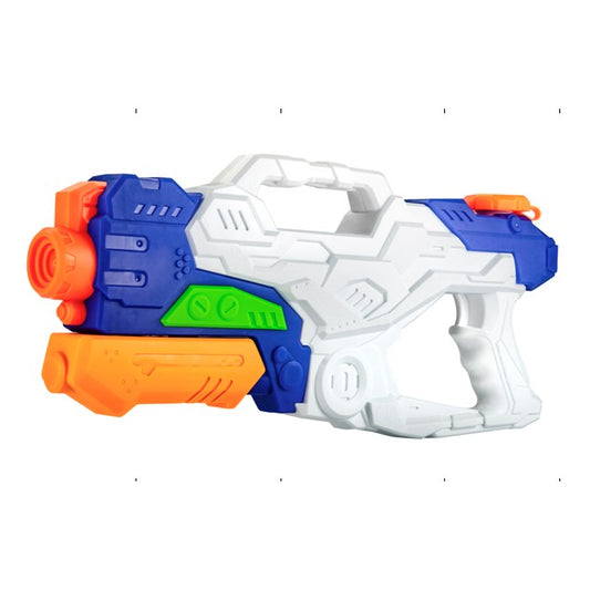 Pistol cu Apa pentru Copii, Rezervor, Pentru Piscina/Plaja, Klevo, 6ani+,  3 duze, Multicolor, 1000ML