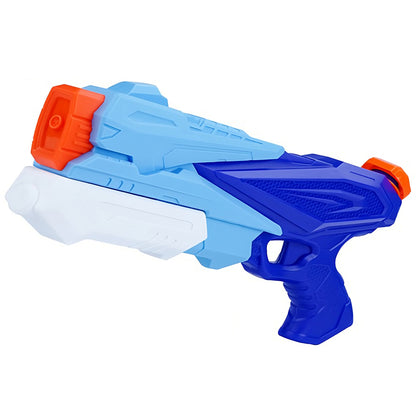 Pistol cu Apa pentru Copii, Rezervor, Pentru Piscina/Plaja, Klevo, 6ani+,  3 duze, Albastru, 500ML